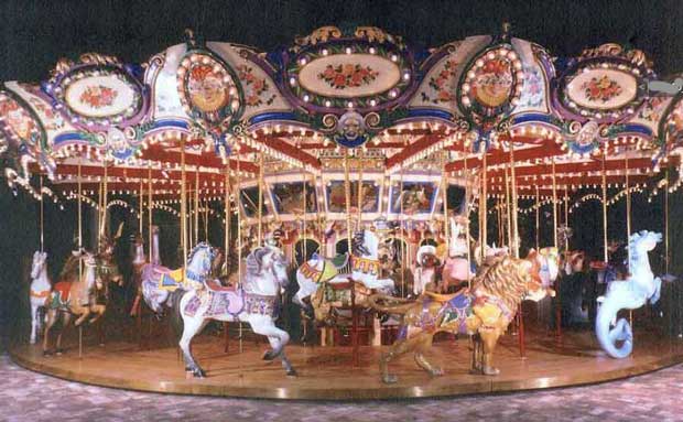 Antique carousels from Beston