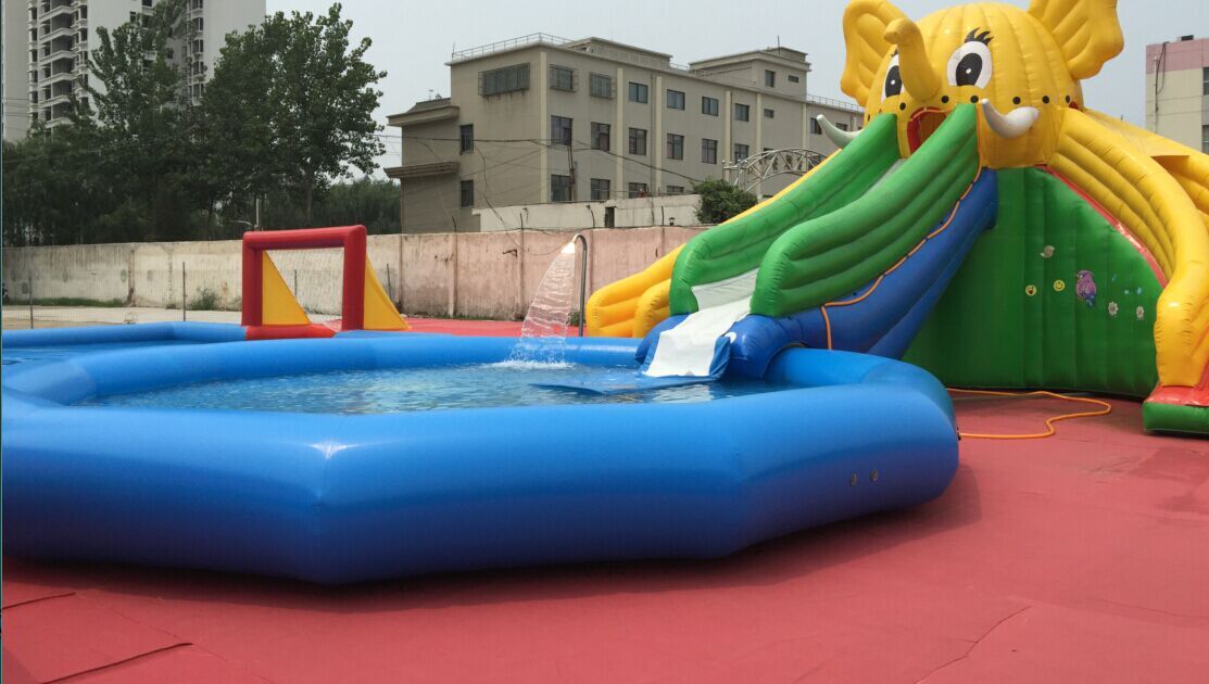 bounce house with water slide for sale