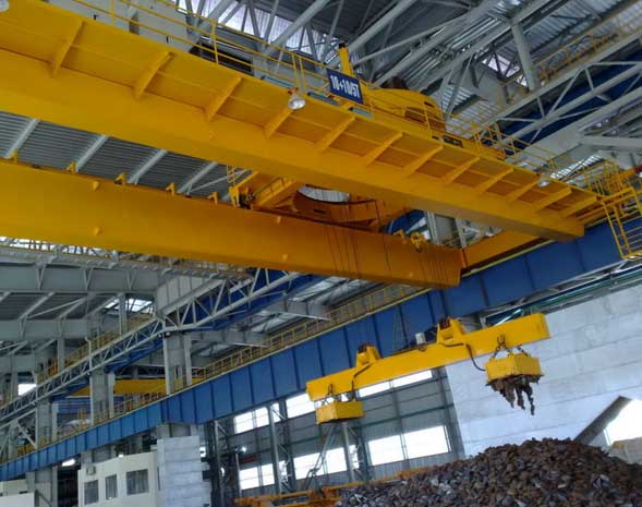 Magnetic overhead crane for sale