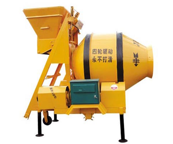 mobile concrete mixer 