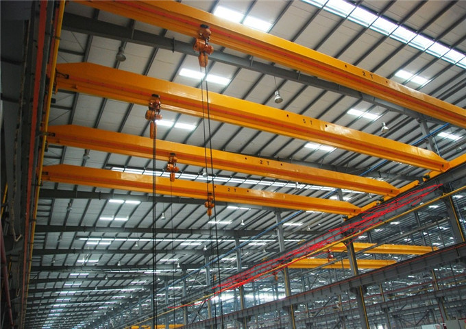 Supporting single girder overhead traveling crane for sale