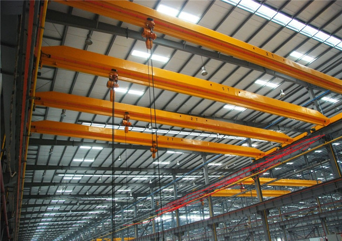 Supporting single girder overhead traveling crane for sale