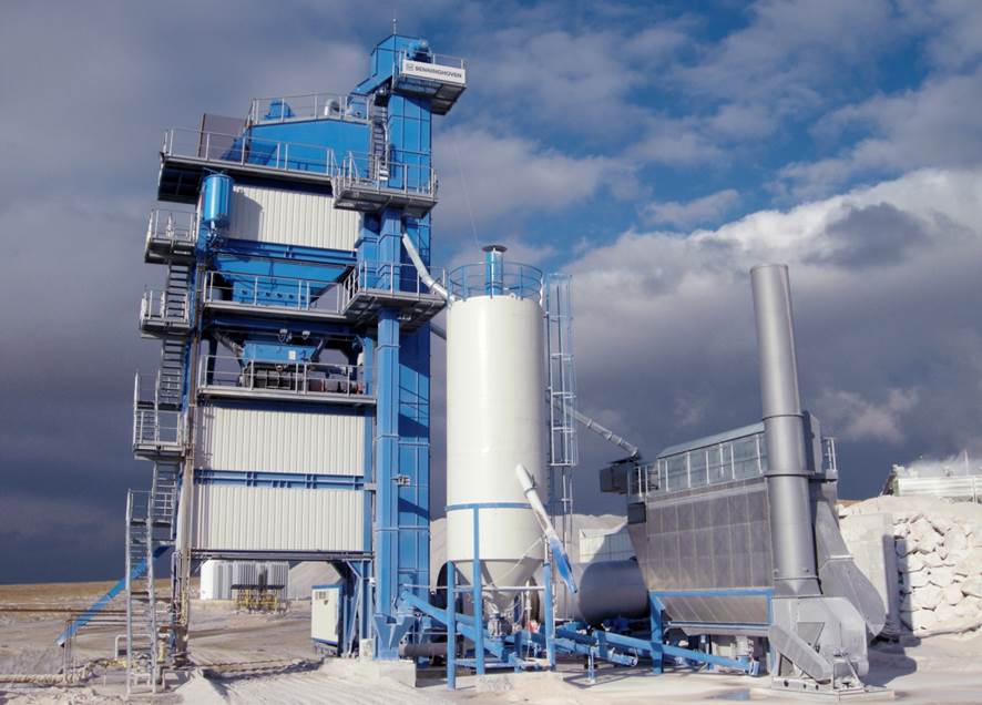 ideal portable asphalt mixing plant