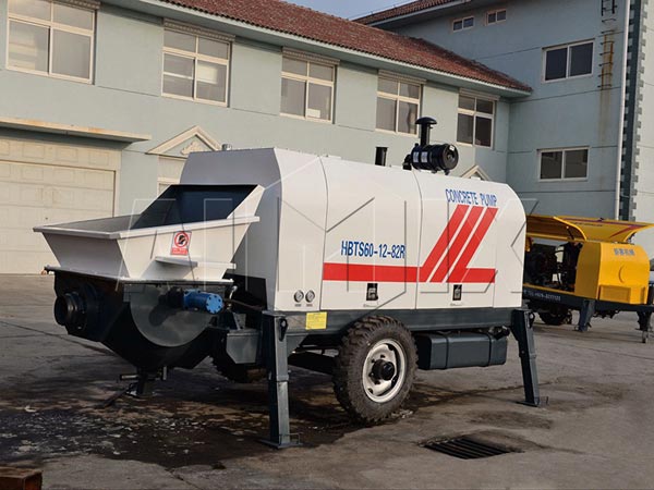 mobile concrete pump for sale