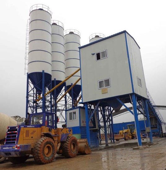 Hot sale dry mix concrete plant