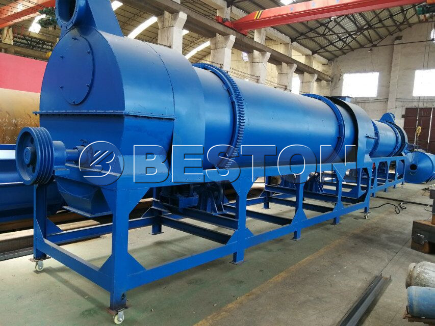 Beston sawdust charcoal making machine exported to Uzbekistan