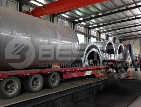 Shipping of Pyrolysis Plant