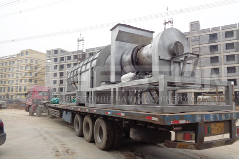 Shipment of Bamboo Charcoal Making Machines