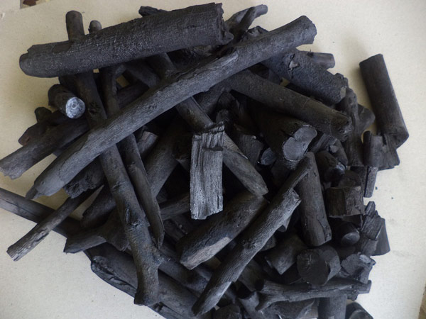 Bamboo Into Charcoal by Beston Bamboo Charcoal Making Machine