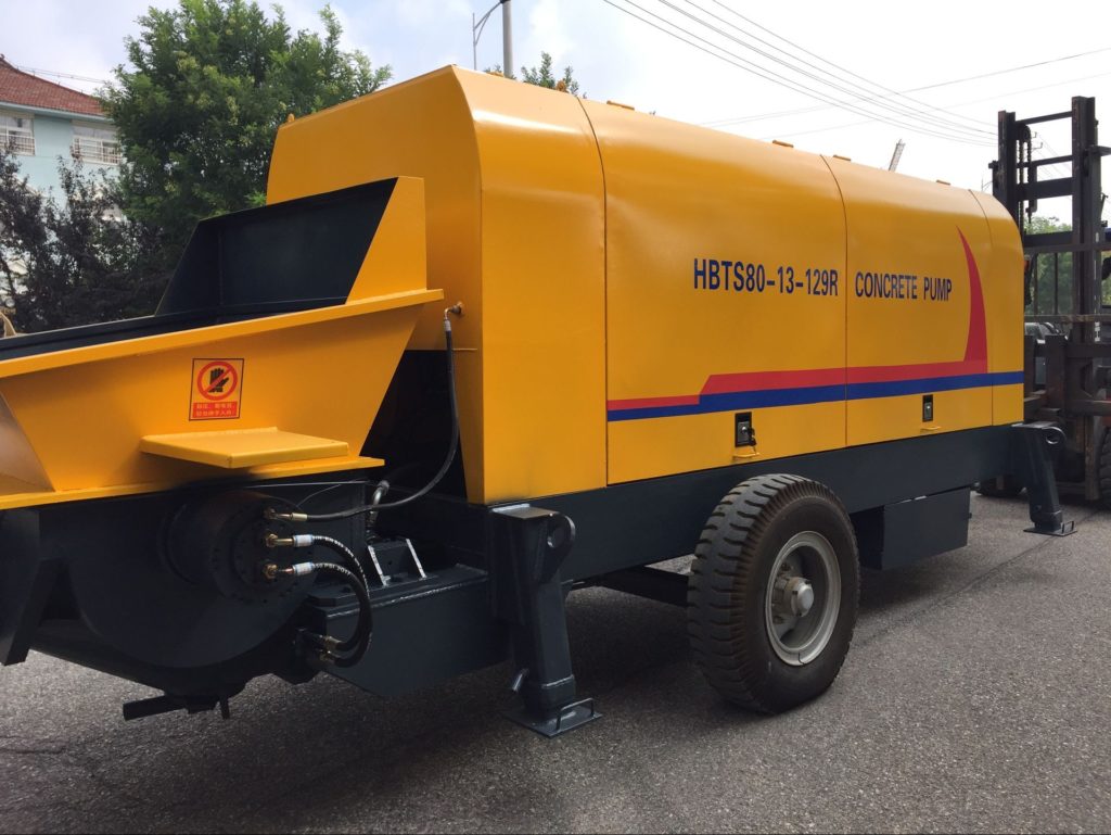ready mix concrete pump
