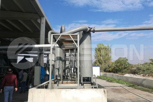 Installation of Rice Husk Carbonizing Machine