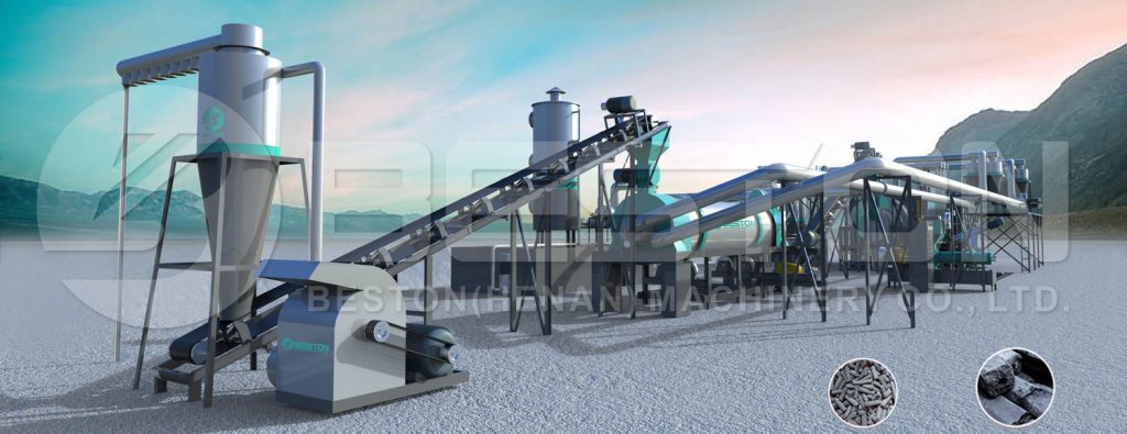 Get Charcoal Making Machine from Beston
