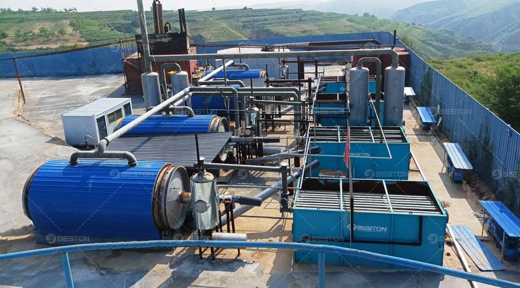 Oil Sludge Treatment Plant in China, Shanxi