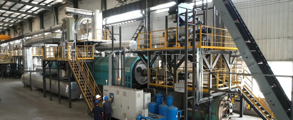 Continuous Tyre Pyrolysis Plant